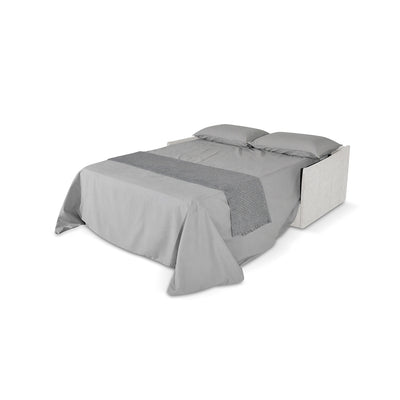 Canapé convertible Dalila avec matelas 18cm, déhoussable, Fabriqué en Italie