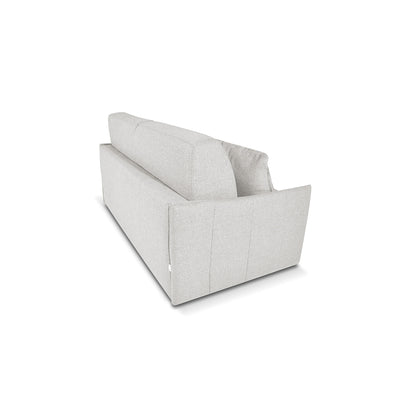 Divano letto Dalila con Materasso, sfoderabile, Made in Italy