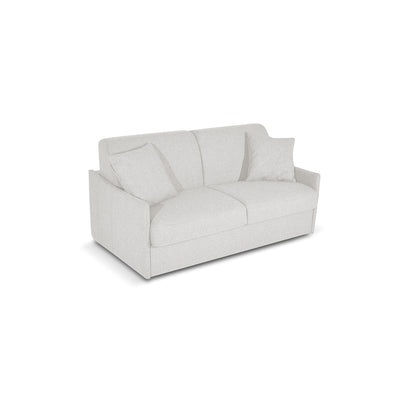 Canapé convertible Dalila avec matelas 18cm, déhoussable, Fabriqué en Italie