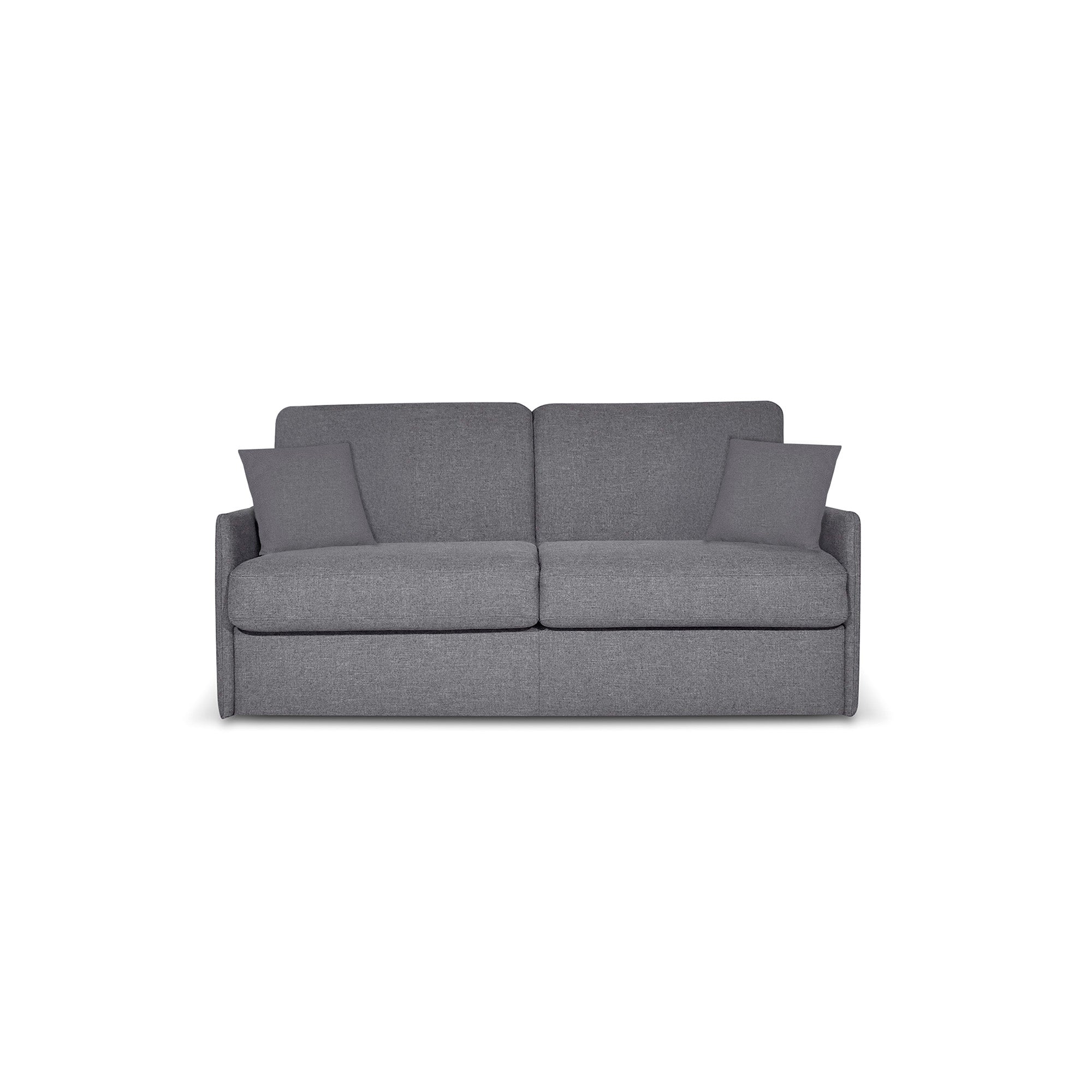 Divano letto Dalila con Materasso, sfoderabile, Made in Italy