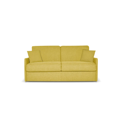 Divano letto Dalila con Materasso, sfoderabile, Made in Italy