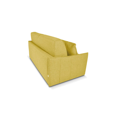 Canapé convertible Dalila avec matelas 18cm, déhoussable, Fabriqué en Italie