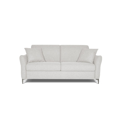 Canapé convertible Erisea avec matelas 14cm, déhoussable, Made in Italy