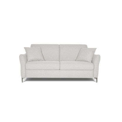 Divano letto Erisea con Materasso, sfoderabile, Made in Italy