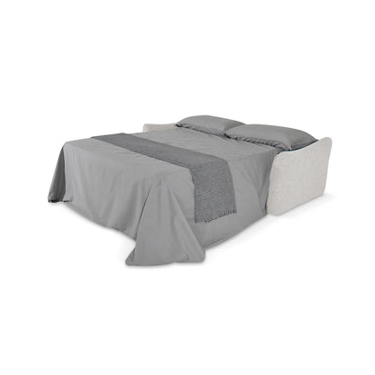 Divano letto Erisea con Materasso, sfoderabile, Made in Italy