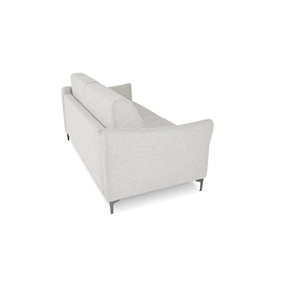 Canapé convertible Erisea avec matelas 14cm, déhoussable, Made in Italy