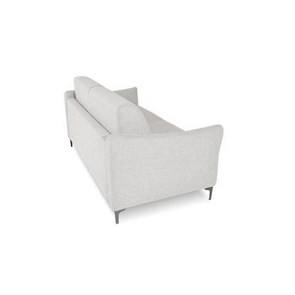 Divano letto Erisea con Materasso, sfoderabile, Made in Italy