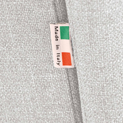 Divano letto Erisea con Materasso, sfoderabile, Made in Italy