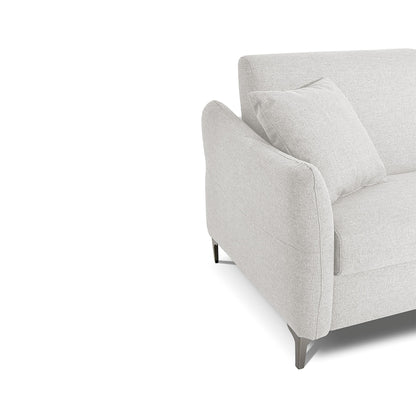Divano letto Erisea con Materasso, sfoderabile, Made in Italy