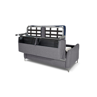Canapé convertible Erisea avec matelas 14cm, déhoussable, Made in Italy