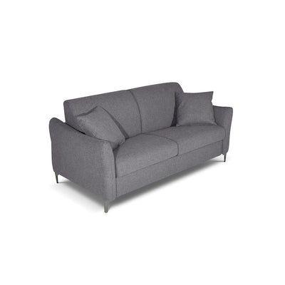 Canapé convertible Erisea avec matelas 14cm, déhoussable, Made in Italy