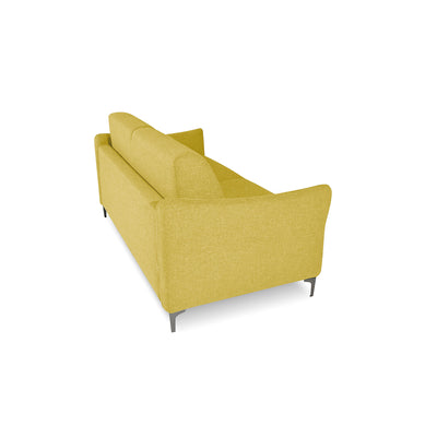 Canapé convertible Erisea avec matelas 14cm, déhoussable, Made in Italy