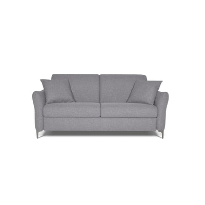 Canapé convertible Erisea avec matelas 14cm, déhoussable, Made in Italy