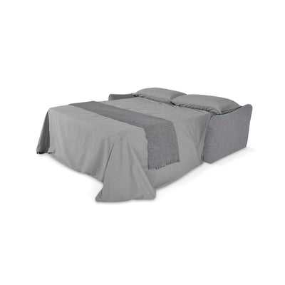 Canapé convertible Erisea avec matelas 14cm, déhoussable, Made in Italy