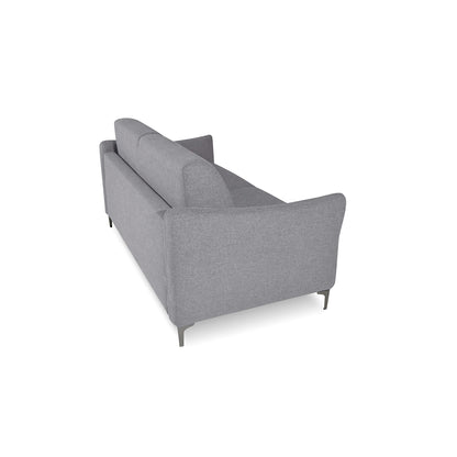 Divano letto Erisea con Materasso, sfoderabile, Made in Italy