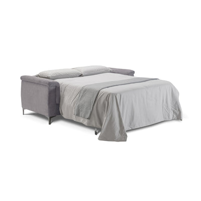 Canapé-lit John avec matelas 18cm, déhoussable, fabriqué en Italie