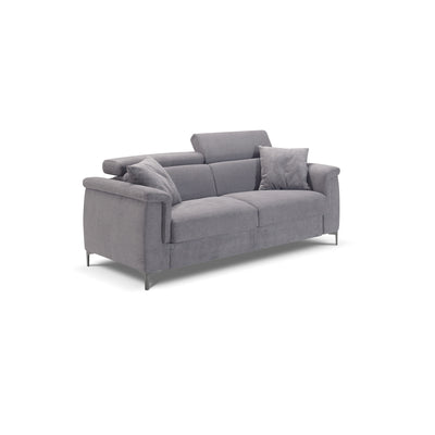 Canapé-lit John avec matelas 18cm, déhoussable, fabriqué en Italie