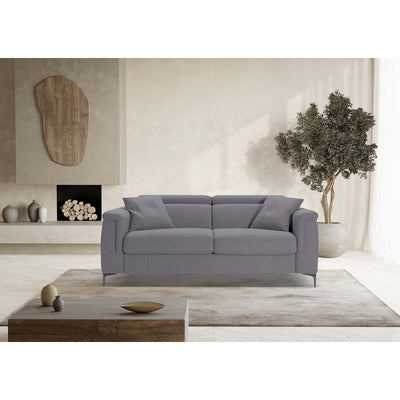 Canapé-lit John avec matelas 18cm, déhoussable, fabriqué en Italie