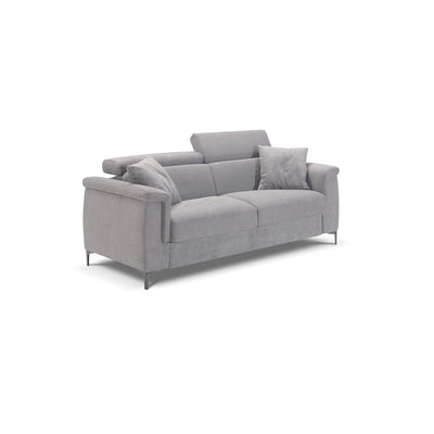 Canapé-lit John avec matelas 18cm, déhoussable, fabriqué en Italie