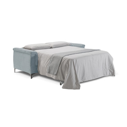 Divano letto John con Materasso, sfoderabile, Made in Italy