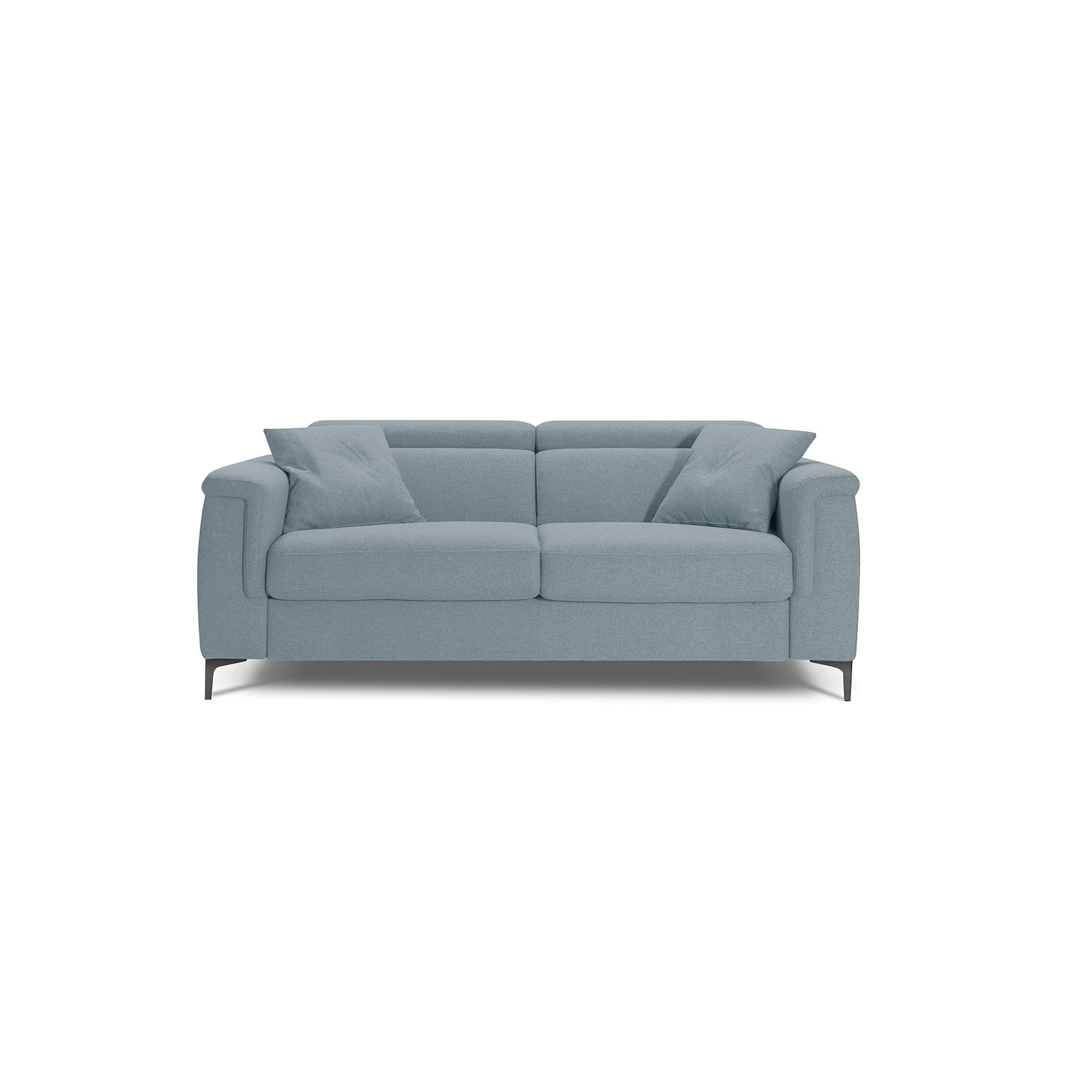 Divano letto John con Materasso, sfoderabile, Made in Italy