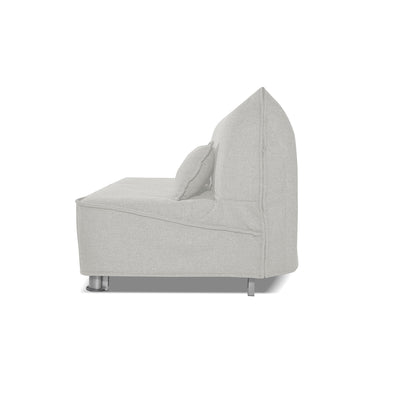 Canapé-lit Levante avec matelas 11cm, déhoussable, 2 coussins offerts, Fabriqué en Italie