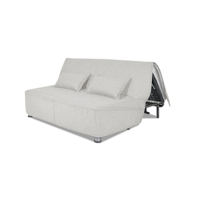 Canapé-lit Levante avec matelas 11cm, déhoussable, 2 coussins offerts, Fabriqué en Italie