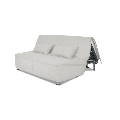 Divano letto Levante con Materasso, sfoderabile, 2 cuscini omaggio, Made in Italy