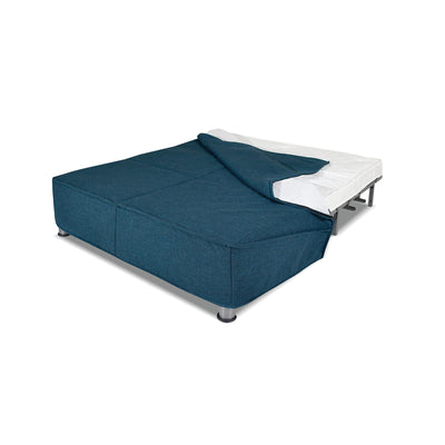 Divano letto Levante con Materasso 11cm, sfoderabile, 2 cuscini omaggio, Made in Italy