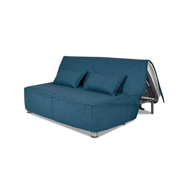 Divano letto Levante con Materasso 11cm, sfoderabile, 2 cuscini omaggio, Made in Italy