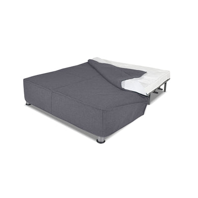 Divano letto Levante con Materasso 11cm, sfoderabile, 2 cuscini omaggio, Made in Italy