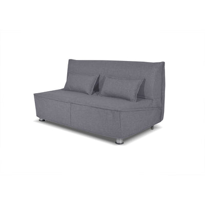 Divano letto Levante con Materasso 11cm, sfoderabile, 2 cuscini omaggio, Made in Italy