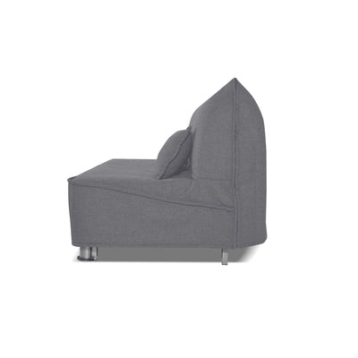 Canapé-lit Levante avec matelas 11cm, déhoussable, 2 coussins offerts, Fabriqué en Italie