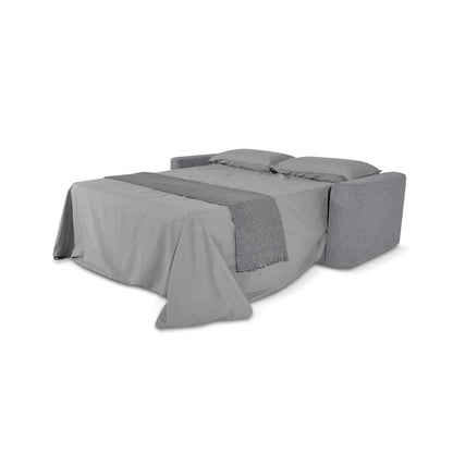 Divano letto Nereo con Materasso, sfoderabile, Made in Italy