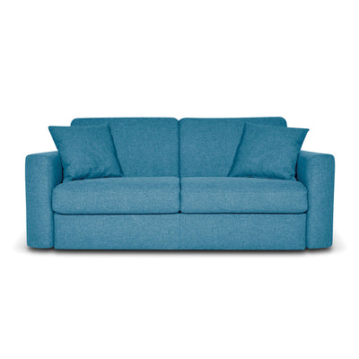 Divano letto Nereo con Materasso 18cm, sfoderabile, Made in Italy