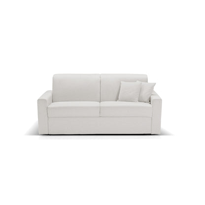 Divano letto Oregon con Materasso, sfoderabile, Made in Italy
