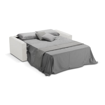 Canapé convertible Oregon avec matelas de 14 cm, déhoussable, fabriqué en Italie