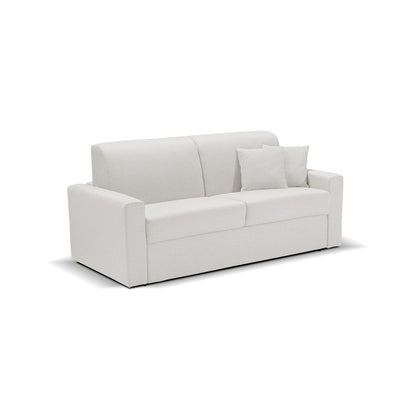 Divano letto Oregon con Materasso, sfoderabile, Made in Italy