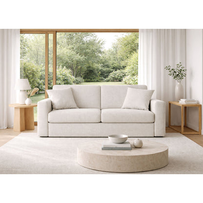 Canapé-lit Nereo avec matelas 18cm, déhoussable, fabriqué en Italie