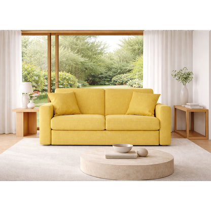 Canapé-lit Nereo avec matelas 18cm, déhoussable, fabriqué en Italie