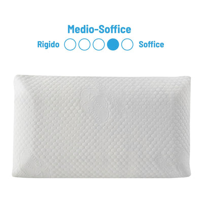 Cuscino Massaggiante Alto 13 Cm  in Memory Foam HD - Nuvole di Sonno