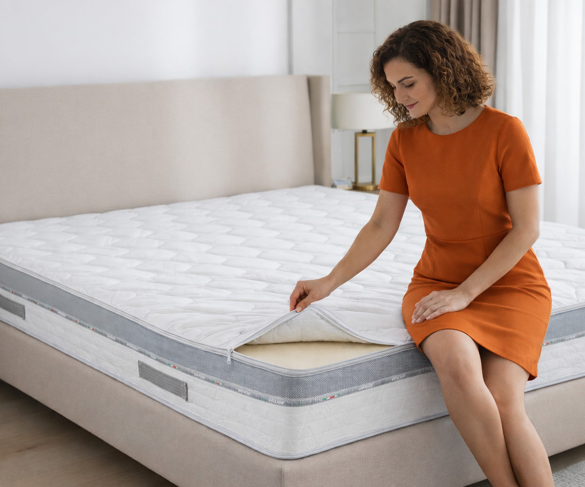 Materasso Ortopedico Rigido (26cm) | Sfoderabile con 800 Molle & MyCell® - Kaysa One