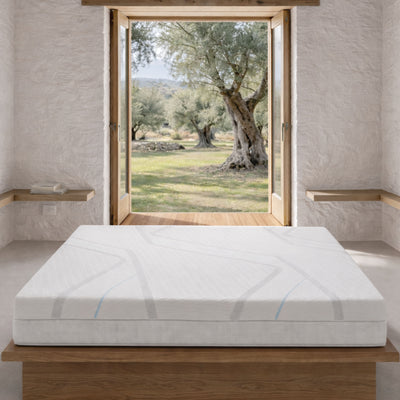 Matelas en Mousse à Mémoire de Forme Respirant (25cm) Technologie Green Air - Kaysa Solar