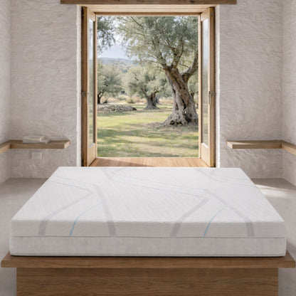 Matelas en Mousse à Mémoire de Forme Respirant (25cm) Technologie Green Air - Kaysa Solar