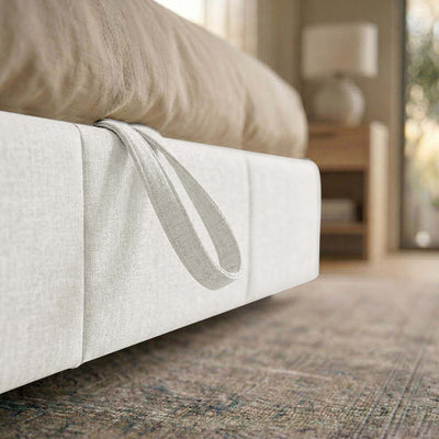 Letto Matrimoniale Contenitore con rete rinforzata e apertura facilitata Alma