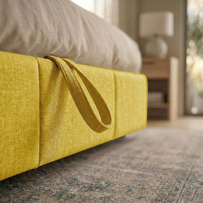 Letto Matrimoniale Contenitore con rete rinforzata e apertura facilitata Alma
