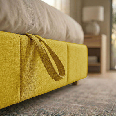 Letto Matrimoniale Contenitore con apertura facilitata e design classico Dune