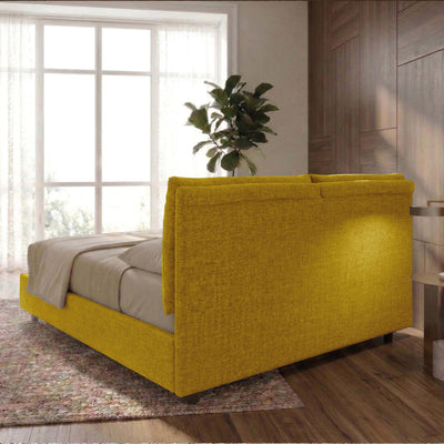 Letto Matrimoniale Contenitore con apertura facilitata e design classico Dune