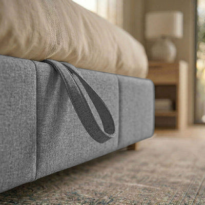 Letto Matrimoniale Contenitore con apertura facilitata e design classico Dune