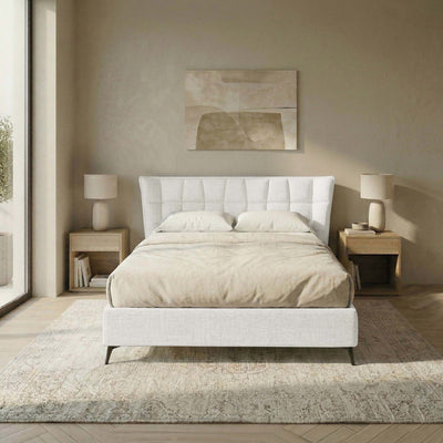 Letto Matrimoniale Contenitore con apertura facilitata e design moderno Nova